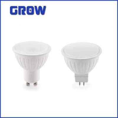 Factory Direct LED Spotlight Plastic Aluminum 3W/5W/7W GU10 MR16 SMD2835 Recessed Spotlight for Indoor Lighting