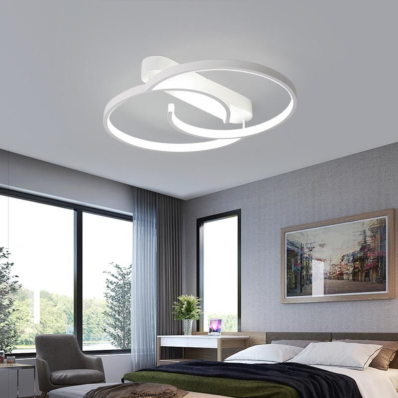 2021 New Modern Acrylic Bedroom Living Room LED Ceiling Lamp Smart Lamp Control for Home