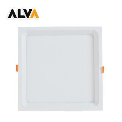 Energy Saving Glareless Downlight Square 22W LED Panel Light