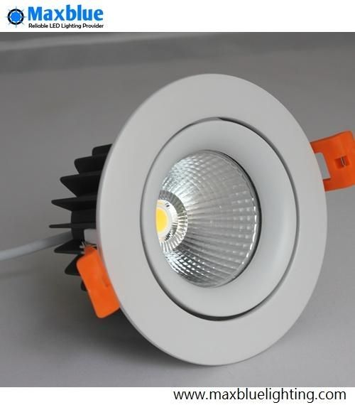 High CRI 9W/12W Commercial Lighting Dimmable COB LED Downlight