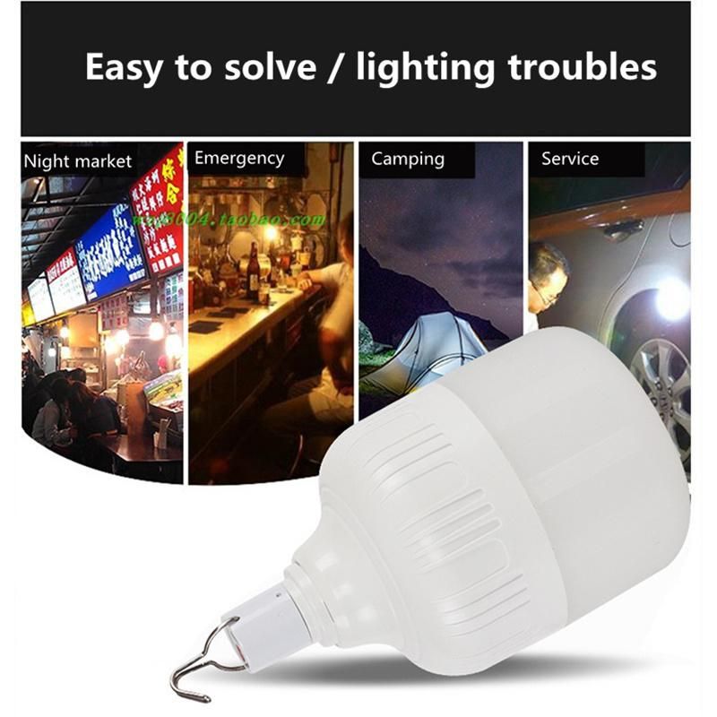 High Quality Camping Rechargeable Battery LED Emergency Light Bulb