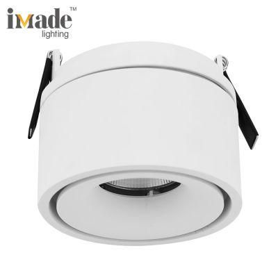 Hot Sale CRI 90 9.3W Flicker Free LED Recessed Surface Mounted Ceilinglight