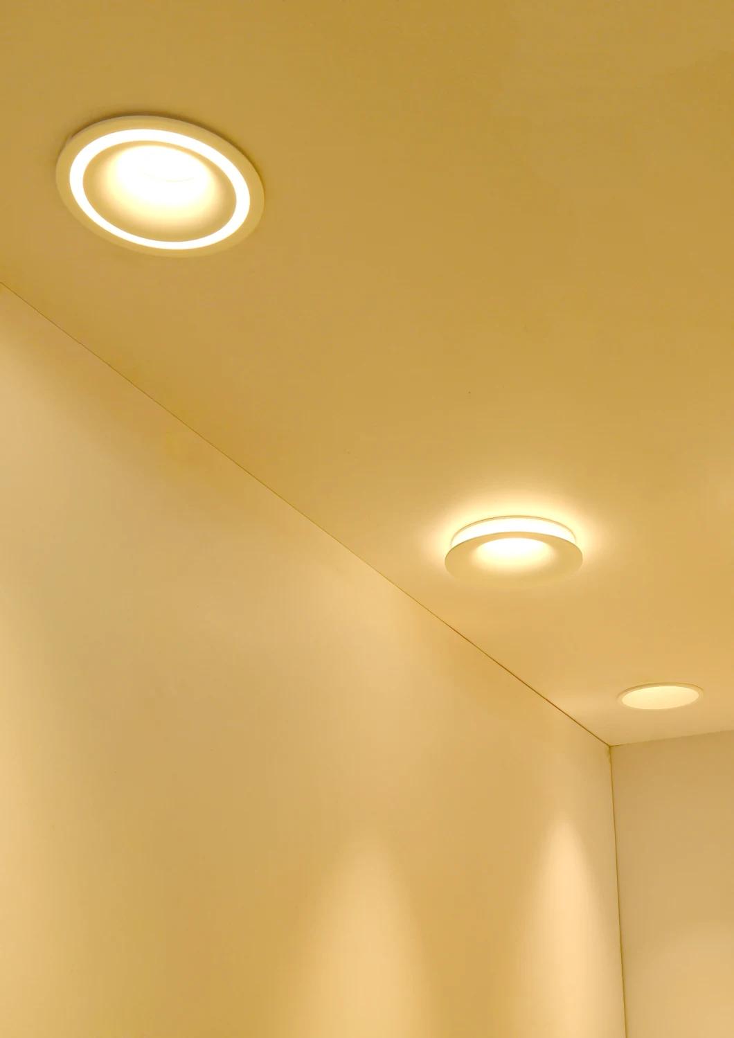 Cut out 90mm Aluminum Module Down Light MR16 GU10 Recessed LED Downlight RF11+X15A