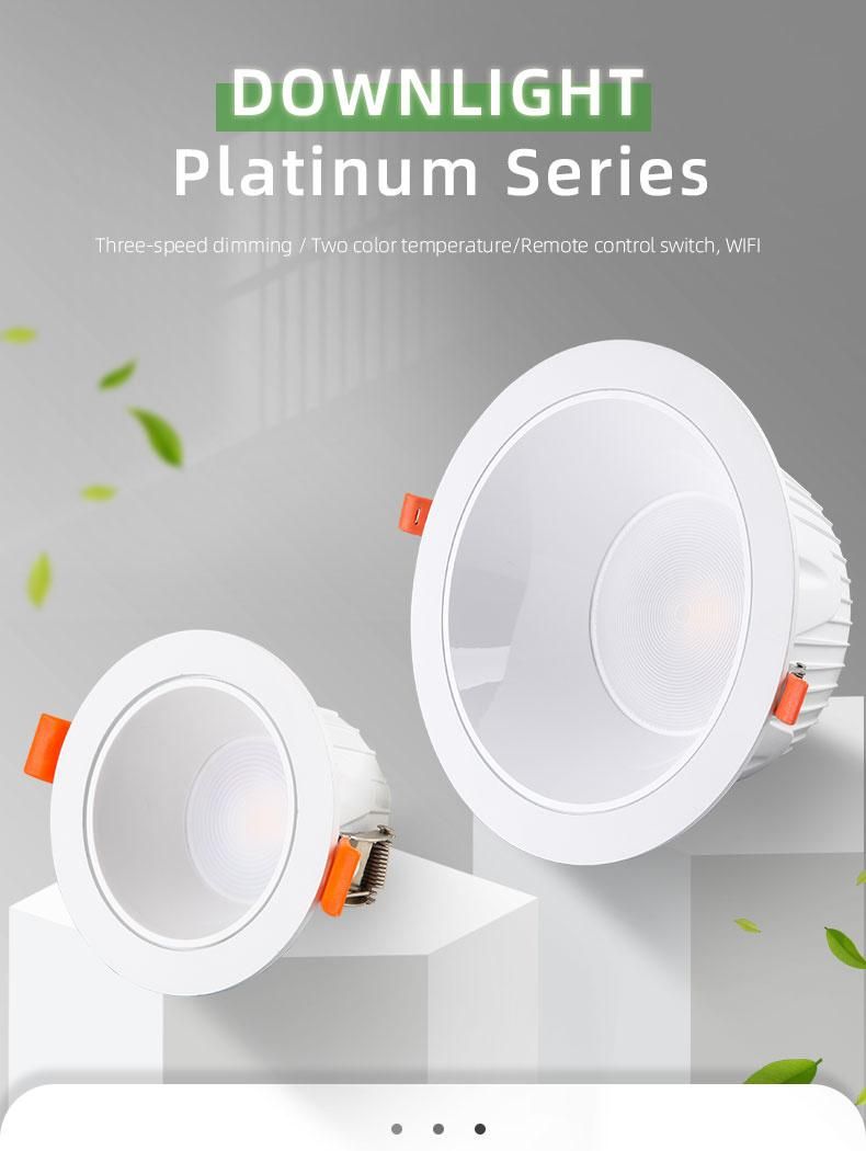 20W Dimmable Recessed LED Down Lights with Radar Sensor (WF-BJ-20W)