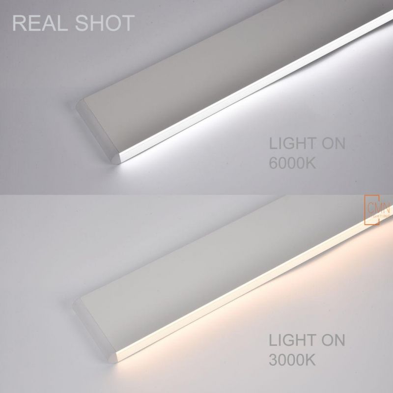 Extremely Thin Linear Light Linear Anti-Dazzle Pendant Light with 25mm Width, 100mm High