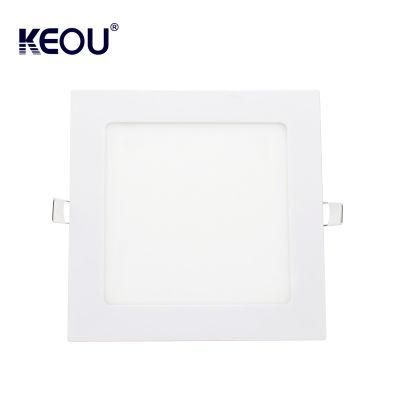 White/Silver Housing Square LED Panel Light 8 Inch 8&quot;