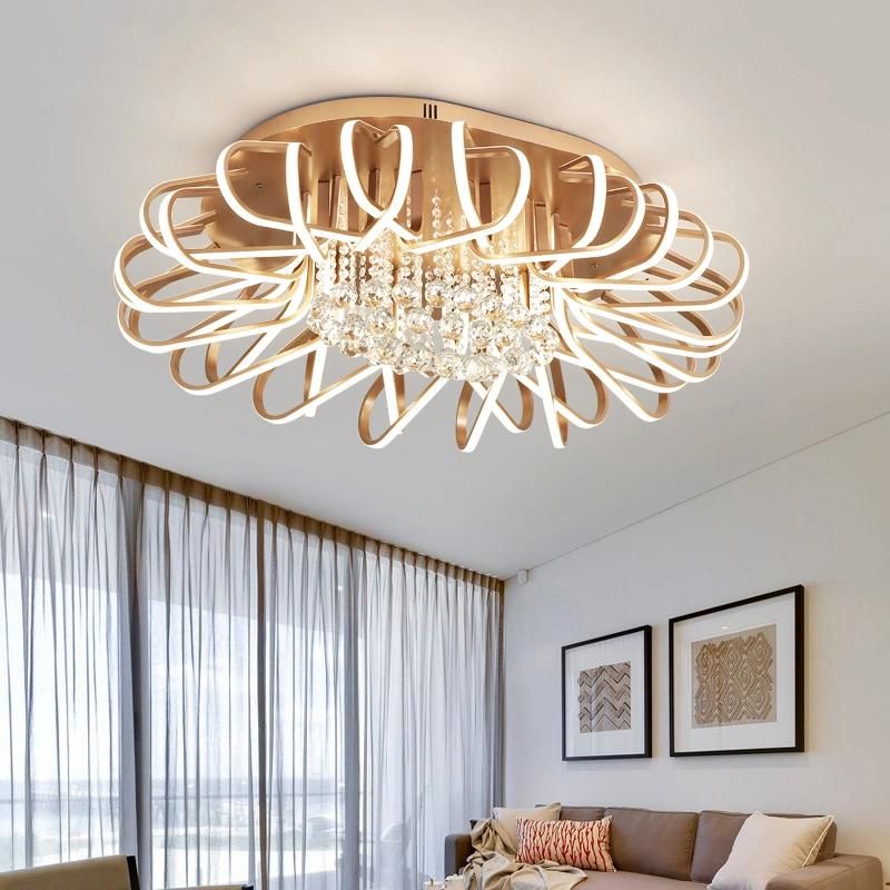 2022 Hot Spot Nordic Simple Acrylic Aluminum Latest Modern LED Light Ceiling Lights Lamp