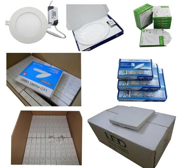 Hot Sale Factory Round LED Panel Light 3W 6W 9W 12W Panel