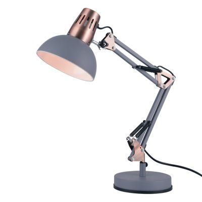 E27 Bulb Holder, Classical Swing Arm Architect Lamp, Flexible Desk Light for Office, Reading, Bed