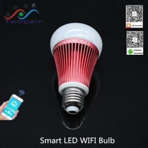 Smart Home Intelligent RGB Remote Mobile Dimmable Household Lighting Smart WiFi LED Bulb