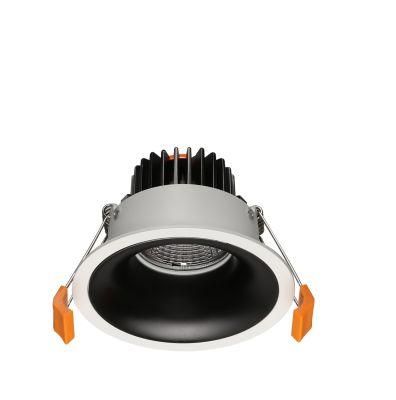 Outer White Inner Black Downlight Mounting Ring Plus X Series Module