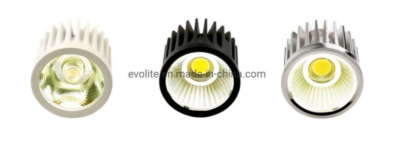 Aluminum Anti-Glare 9W Down Light Module LED Spo Tlight Module MR16 COB LED Downlight Module