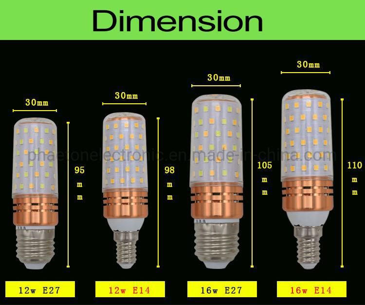 Stonger Candle 12W 16W E14 E27 LED Light