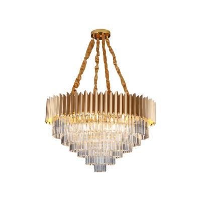Dafangzhou 192W Light China Large Drum Chandelier Supply Indoor Light Iron Frame Material Ceiling Chandelier Applied in Kitchen