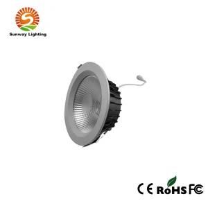 CE RoHS Certified 10W 15W 20W 25W 30W COB LED Downlight