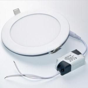 China Factory Made Ultra Slim LED Panel Light Body, 4 Inch 6W LED Backlit Panel Light