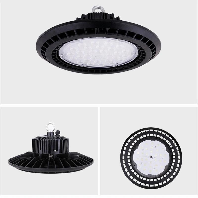 Hairolux Industry 100W 150W 200W Highbay Lighting IP65 130lm/W Waterproof UFO LED High Bay Lights