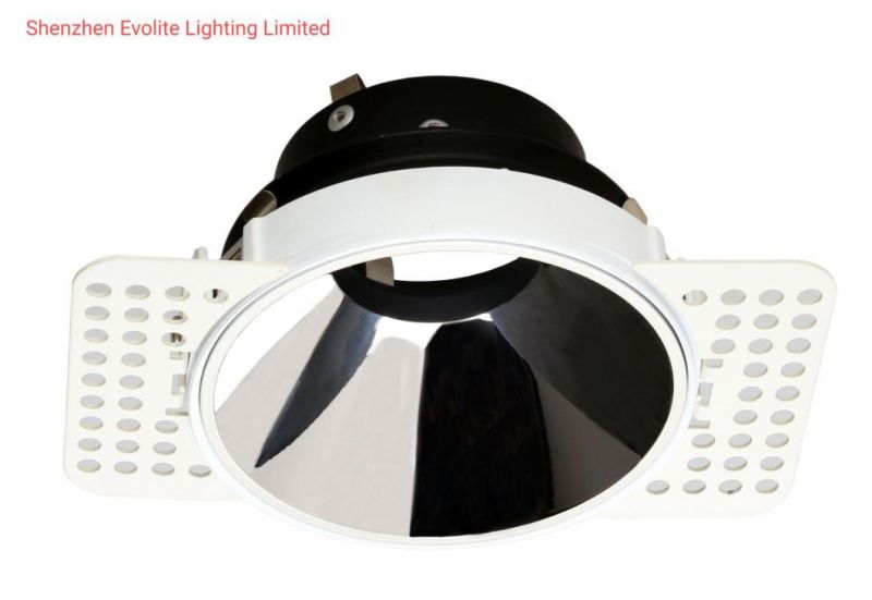 IP20 White/Black Round Ring Downlight Fixture