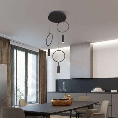 Masivel Simple Round Style Chandelier Lobby Home Pendant Lighting