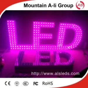 534 Punching Perforated Exposed LED String Light for Signboard