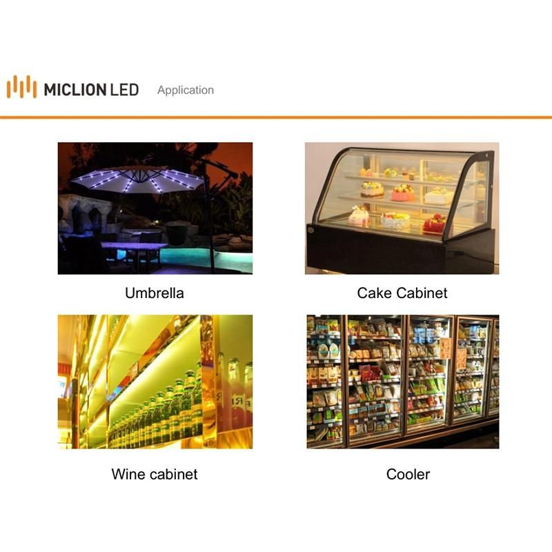 China Manufacturer Slim Waterproof IP65 Freezer Refrigerator Profile Light with Ce RoHS
