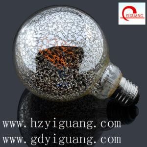 Special Silver Design LED Light Bulb G95