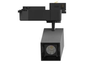 Square 28W 3-Circuit COB Square Emphasis Spot LED Track Light