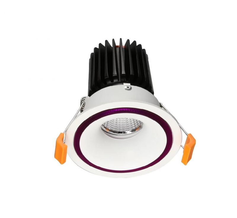 Acrylic Aluminum Material LED Downlight Fittiing COB LED Downlight Module