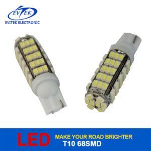 China Wholesale High Brightness T10 1210 68SMD LED Bulb for Car Intorior Light