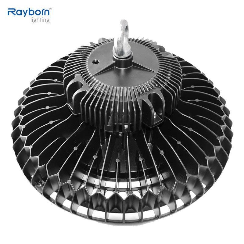 Dimming Industrial Lighting 100W 150W 200W UFO LED High Bay Light for Bluetooth Smart Control/Microwave Sensor/Zigbee 0/1-10V Dimmable