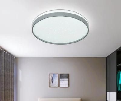 Wholesale Simple Intelligent Wireless Remote Control Indoor Round Bedroom Modern LED Ceiling Light