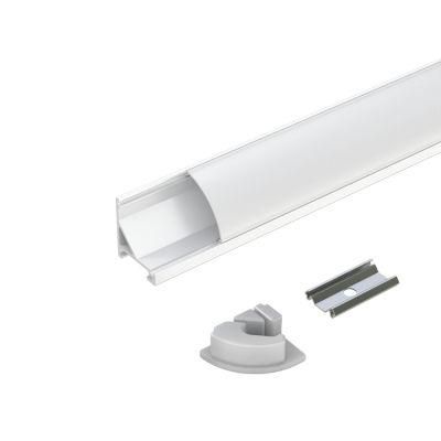 V Shape 90&deg; Corner Aluminium Surface Mounted LED Profile
