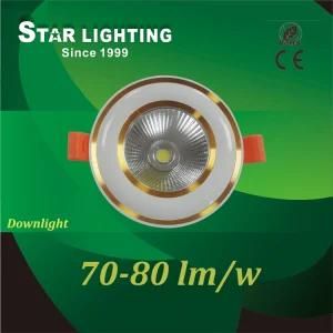 IP20 Ce RoHS 7W 6000K 95mm Cutout LED Down Light