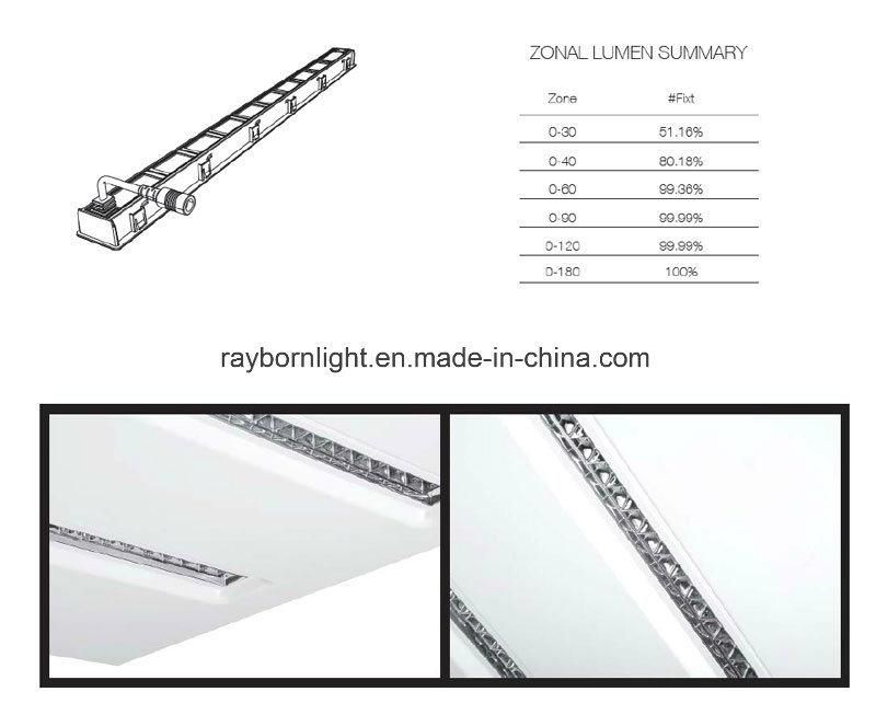 Anti-Glare 2X2 600X600mm LED Recessed Ceiling Light Panel with Ugr<16