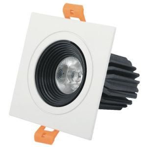 Square Aluminum Radiator 20W Spotlight LED Spotlighting with 2 Years Warranty