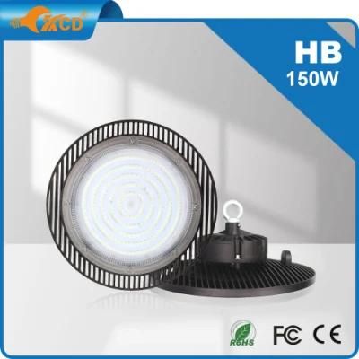 Slim LED High Bay Light UFO Dome Gyms Round Explosion Proof 2 Pack Indirect Motion Badminton 150W 200W