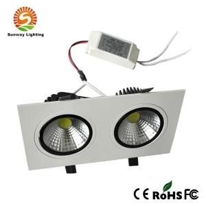 10W LED Grill Ceiling Light