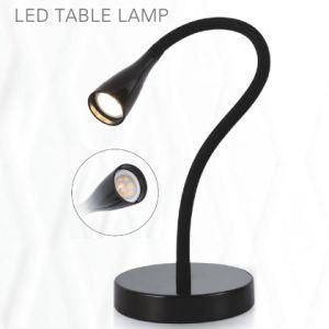 Ht6103s LED Table Lamp on/off Online Switch Traditional Flexible Desk Lamp