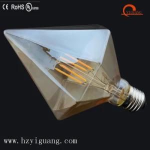 Vintage Gold Diamond Shape Light Bulb