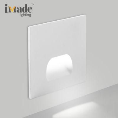 Mini 4W 2700K 3000K 4000K White Black Square Round Hight Voltage AC220V LED Stair Step Light Recessed Lights Indoor Lamp Wall Light