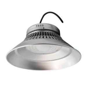 Finned Aluminum Housing LED High Bay Light for Shopping Mall with Wide Voltage