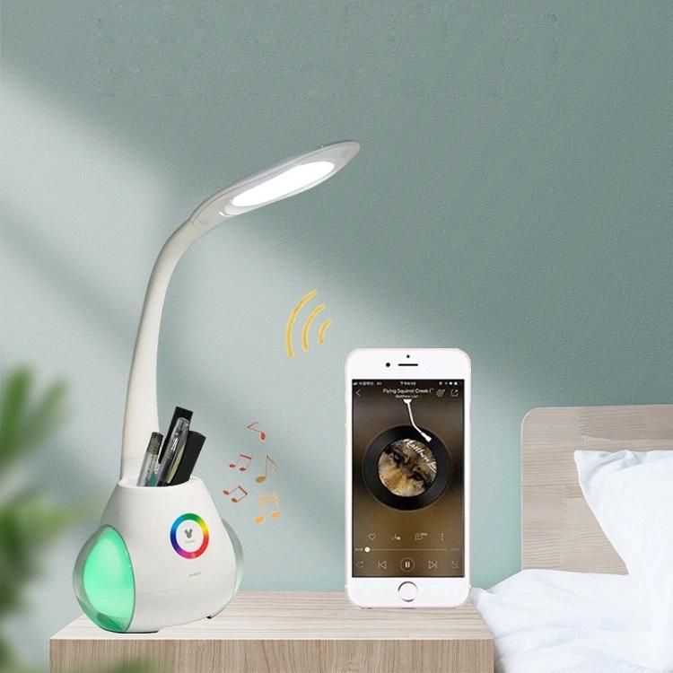 Cartoon Multifunctional Directly Table Lamp with Pen Holder RGB 7-Color