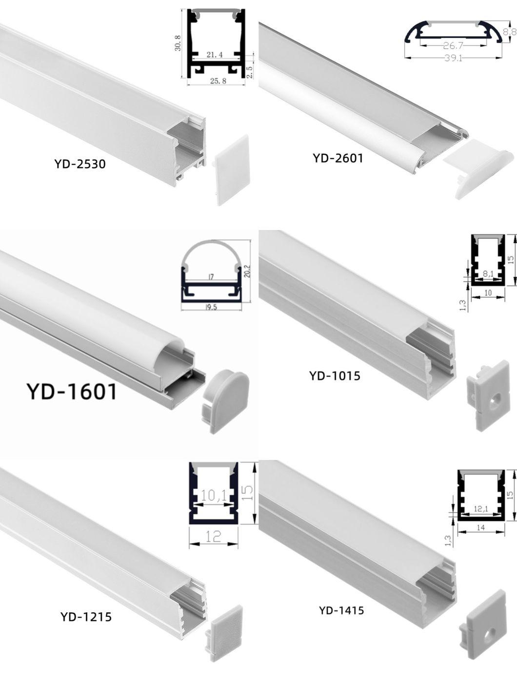 Surface 17*16mm Aluminum LED Profile Aluminum Extrusion