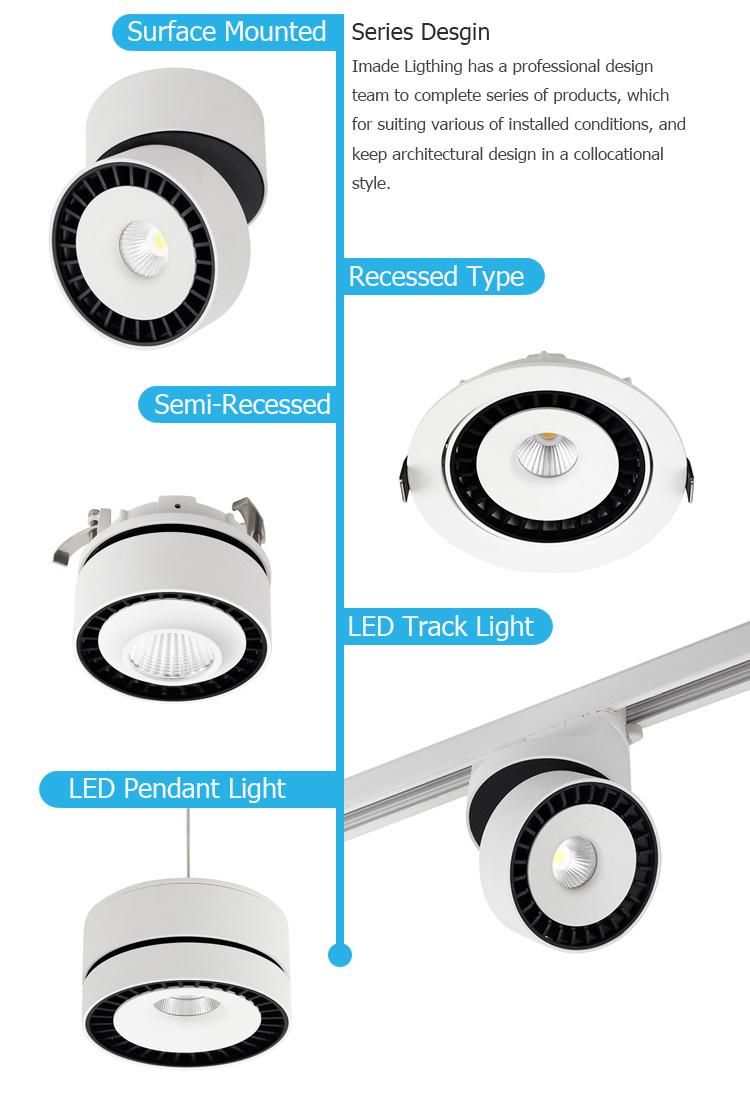 LED Recessed Down Lights 10W 12W 20W 25W Smart Ceiling Lights for Living Room