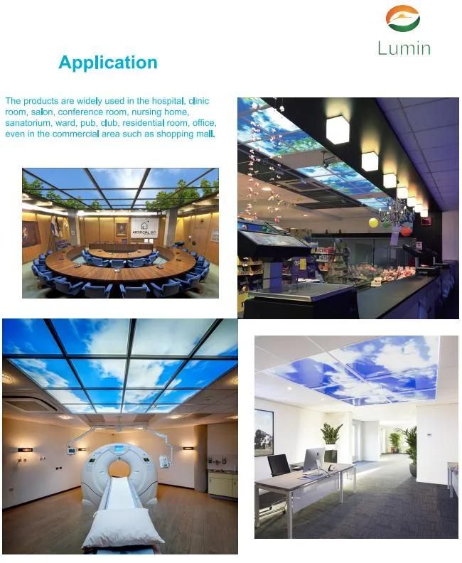 Blue Sky LED Panel Light for Indoor Office Lighting Decoration