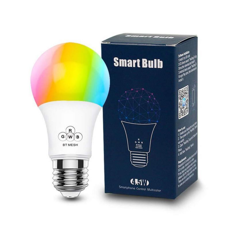 A60 Bluetooth Mesh Self-Organizing Network Light Smart Bulb Lamp