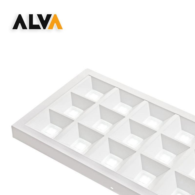 Alva / OEM Recessed Lattice Light 40W LED Panel Light