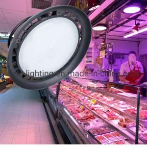 Supermarket Use 50W UFO LED High Bay Lamp Pink Lighting