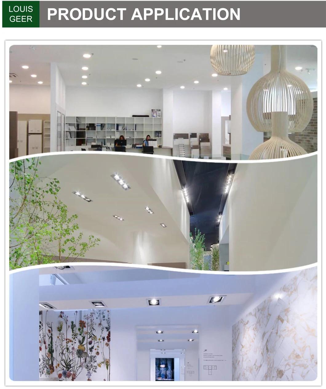 Modern European Interior High Quality Aluminum Energy Saving COB LED Downlight Lighting LED Down Light