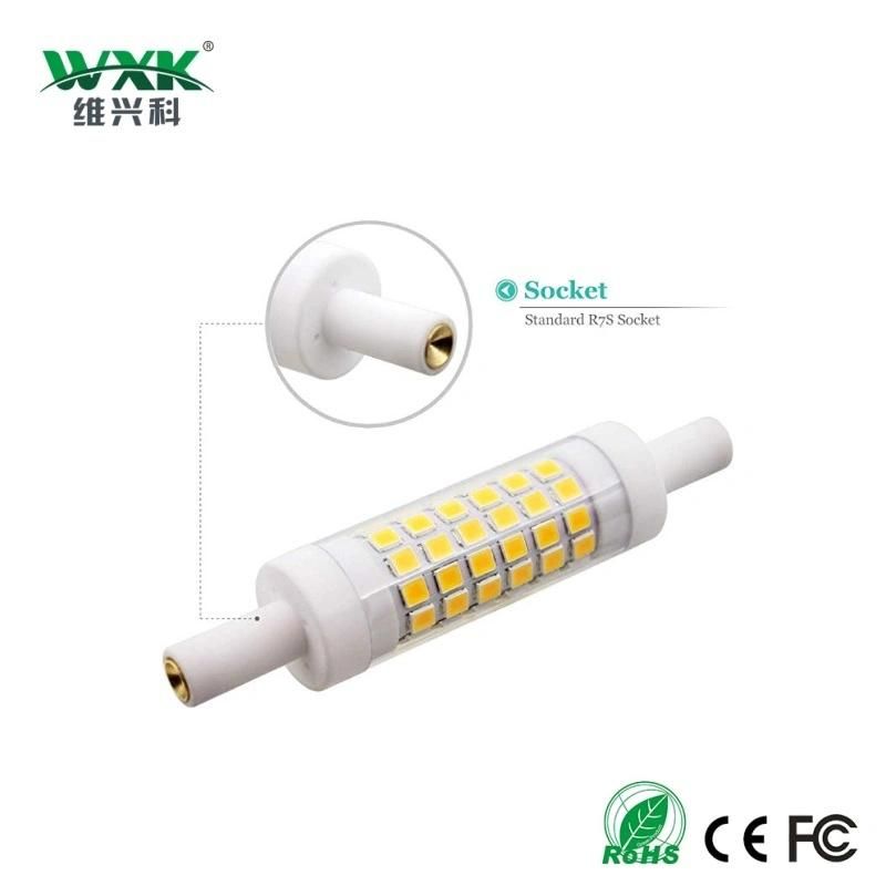 R7s LED Bulb 4W J78 78mm, Mechok 45W Double Ended J Type Dimmable LED Bulbs, Halogen Floodlight Warm White 3000K Replacement Lamp   